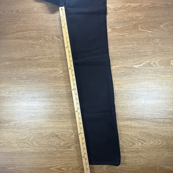 Gap 90s Straight High Rise Jeans Women's 27/4 Tall Black Denim NWT - Picture 8 of 10
